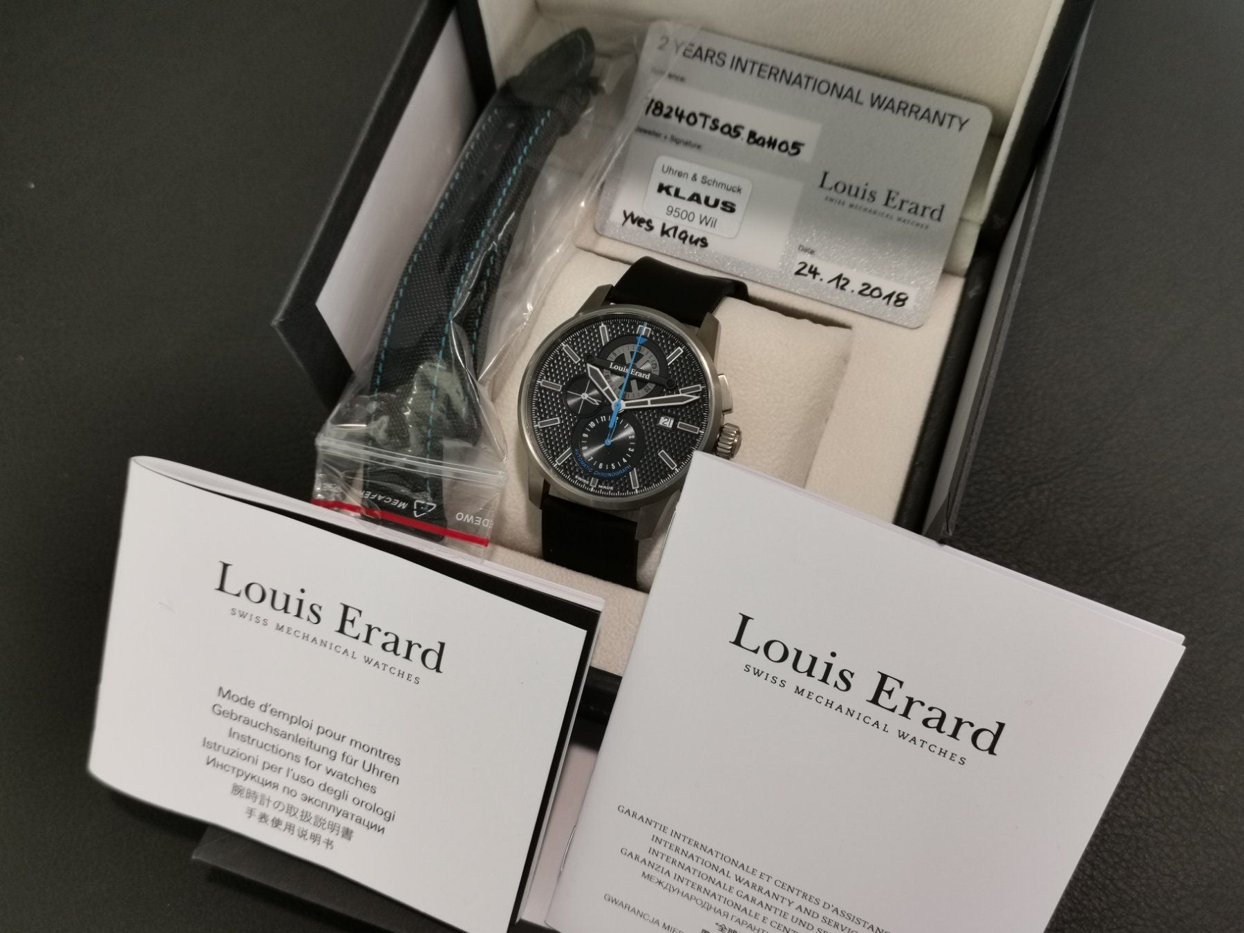 Louis Erard La Sportive Automatic Chronograph