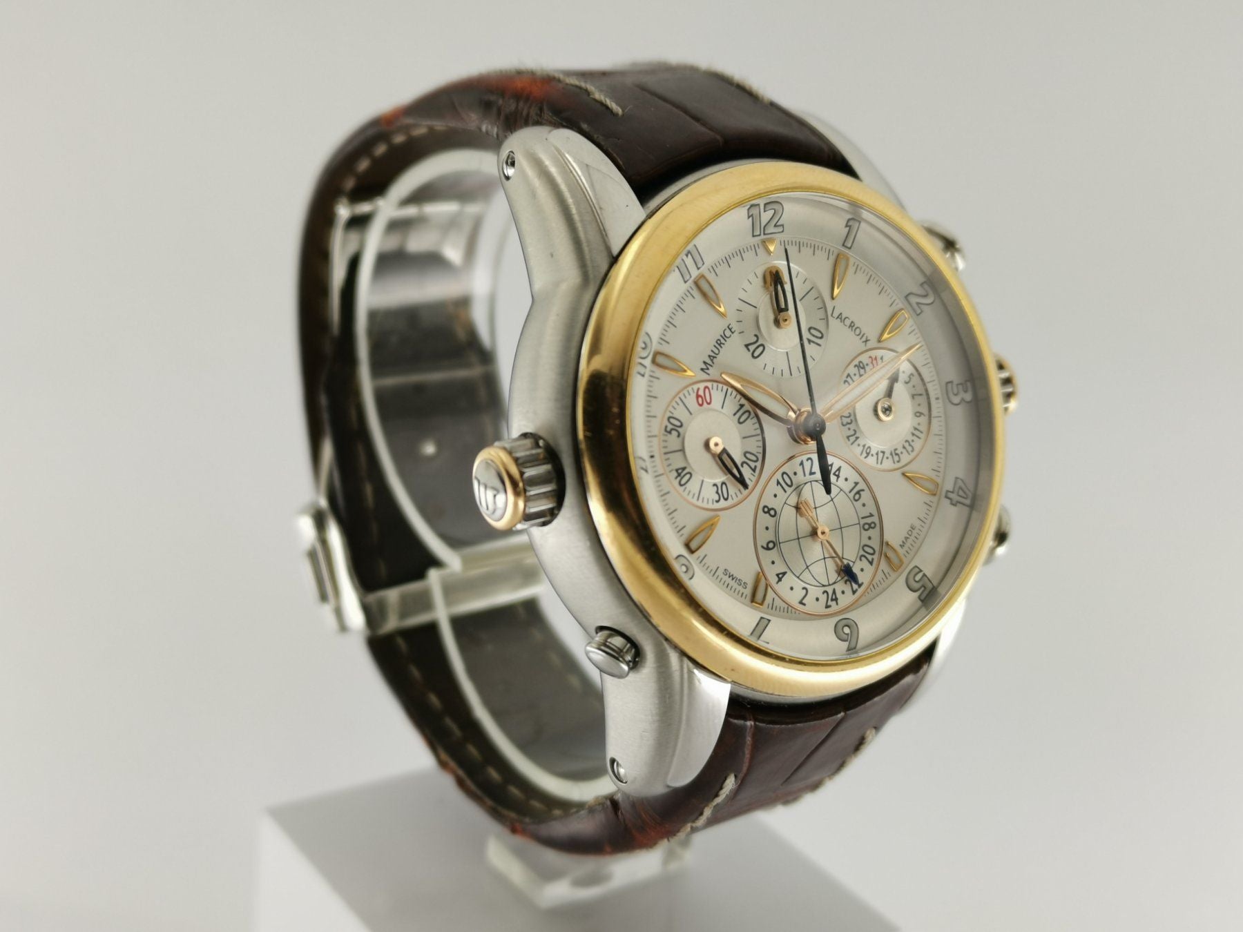 Maurice Lacroix Masterpiece Chrono Globe Stahl/Gold - 43 mm - 2590 CHF Zürich