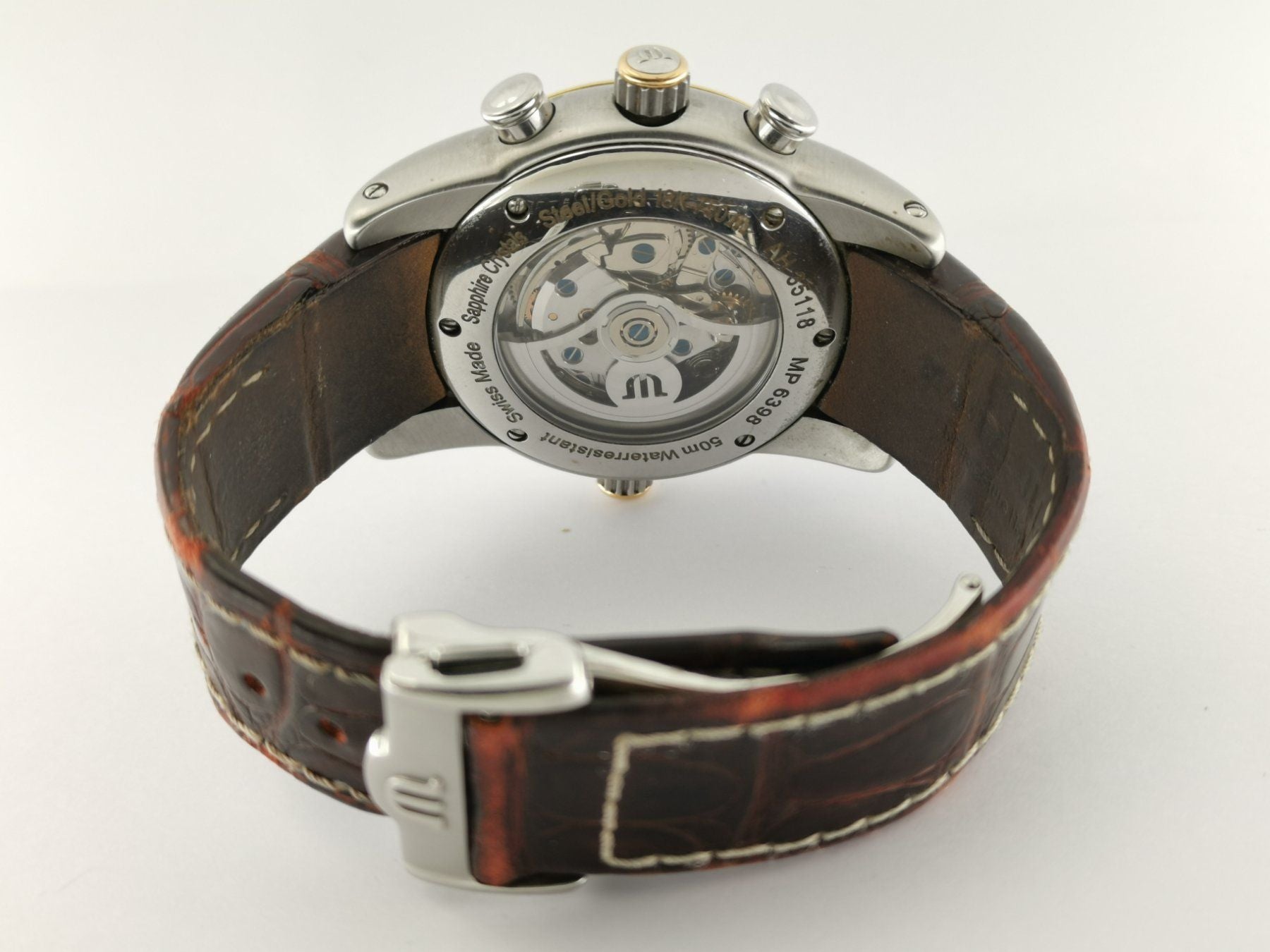 Maurice Lacroix Masterpiece Chrono Globe Stahl/Gold - 43 mm - 2590 CHF Zürich