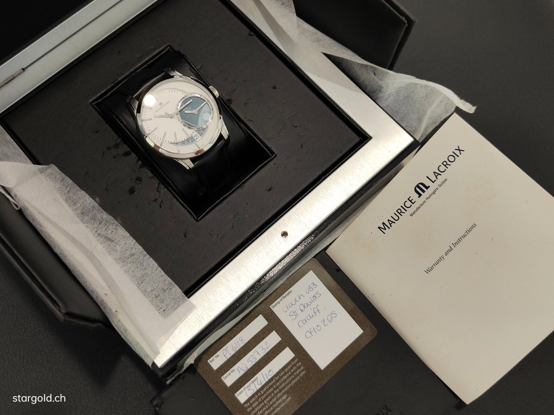 Maurice Lacroix Pontos Décentrique GMT - 45 mm - 1900 CHF Zürich