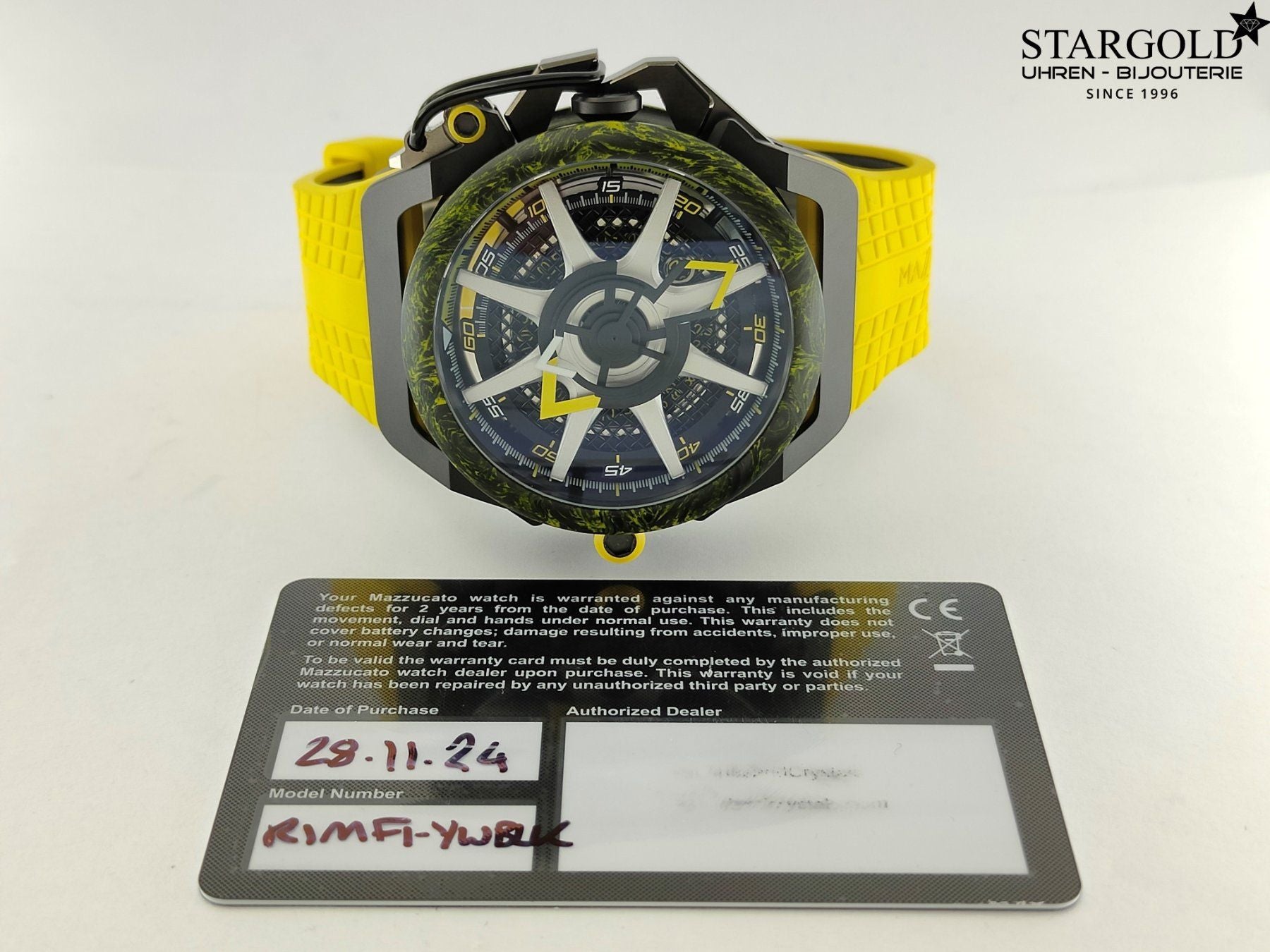 Mazzucato RIM Sport - F1-YWBLK