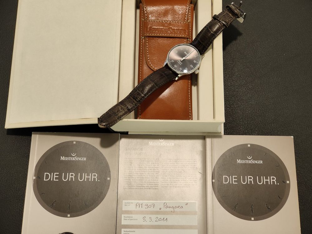 Meister Singer Pangaea - PM907 - 40 mm - 1090 CHF Zürich