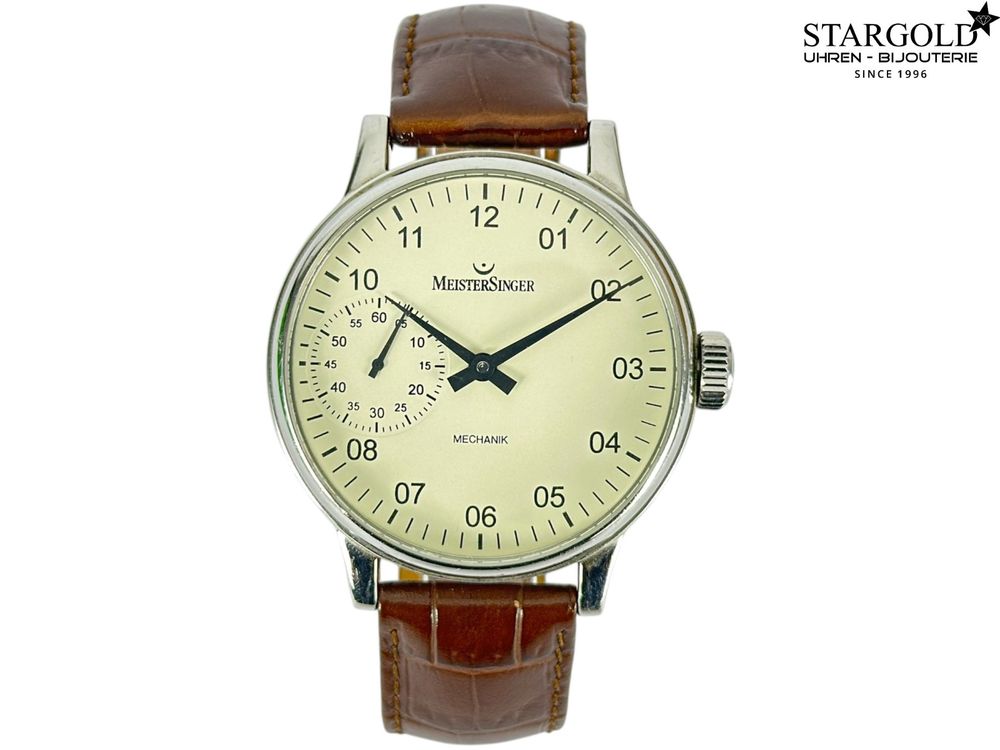 Meistersinger Scrypto Unitas AM503 auf Stargold.ch erhältlich.