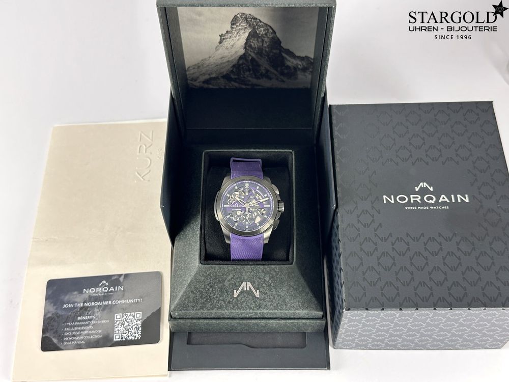 Norqain Independence Skeleton Chrono - NNT3200C/P320