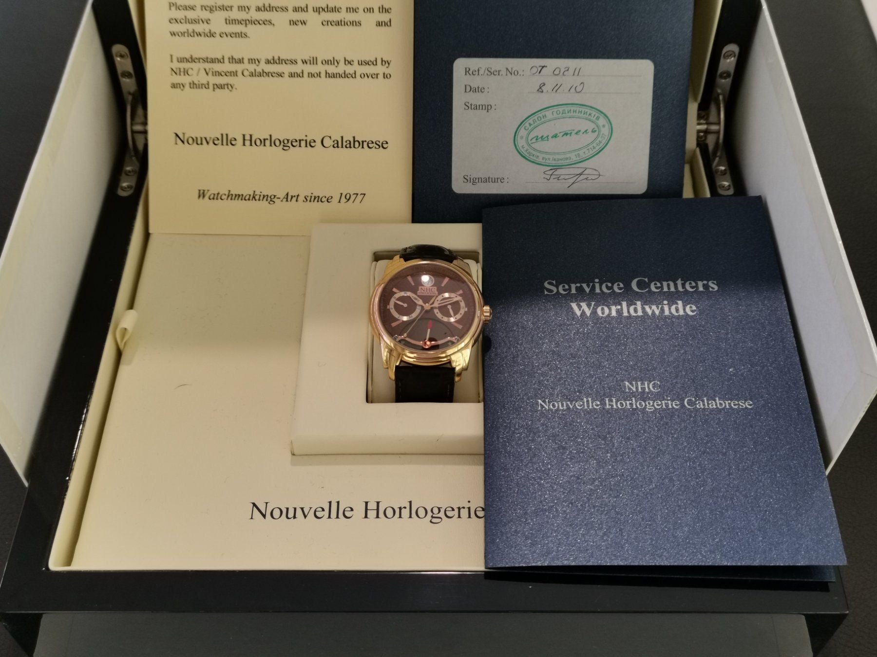 Nouvelle Horlogerie Calabrese 18K Roségold - 40 mm - 4590 CHF Zürich