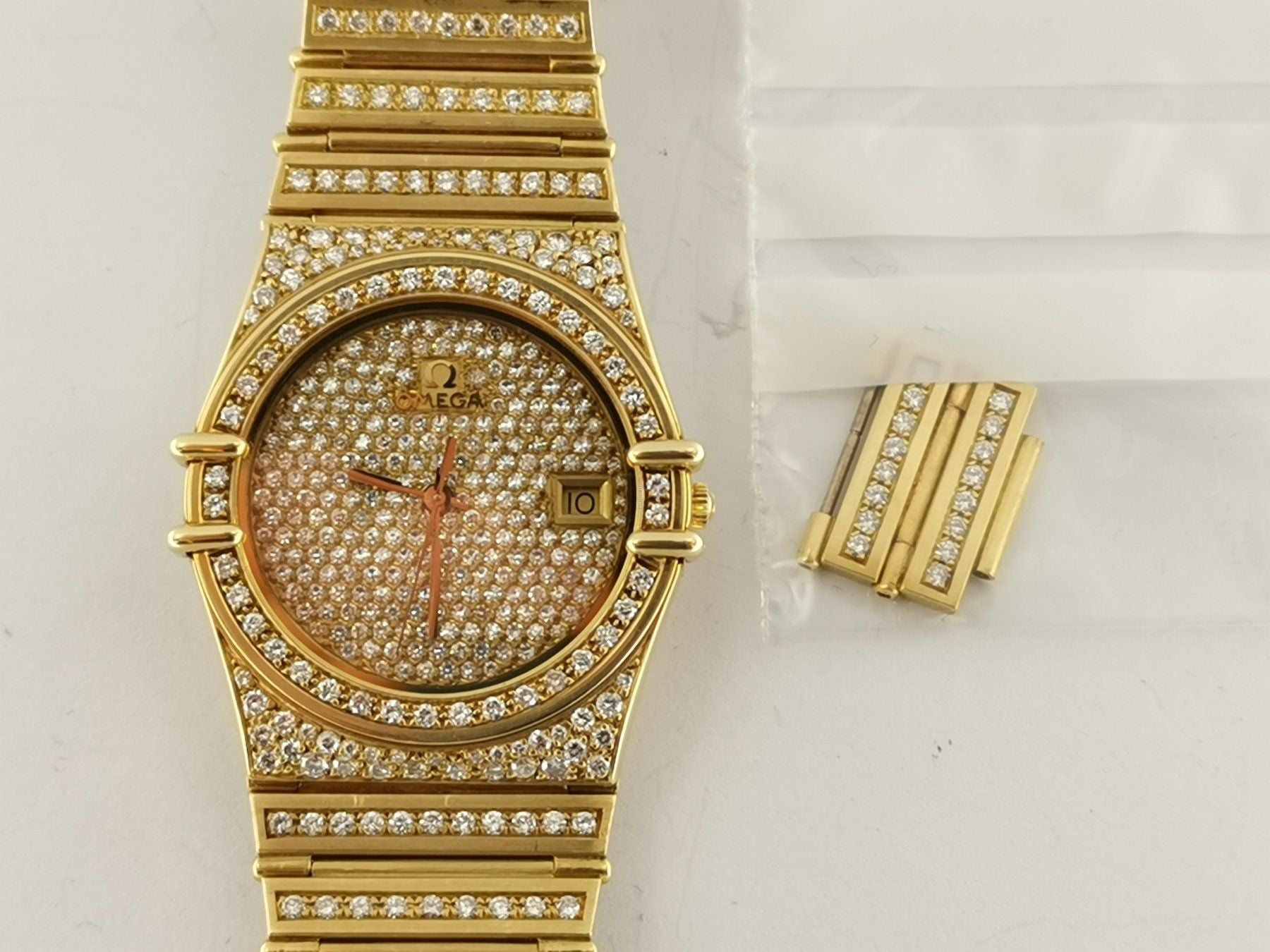 Omega Constellation 18K Gold - Diamanten - 34 mm - 12900 CHF Zürich