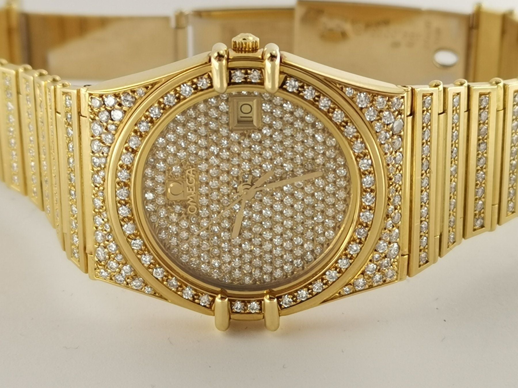Omega Constellation 18K Gold - Diamanten - 34 mm - 12900 CHF Zürich