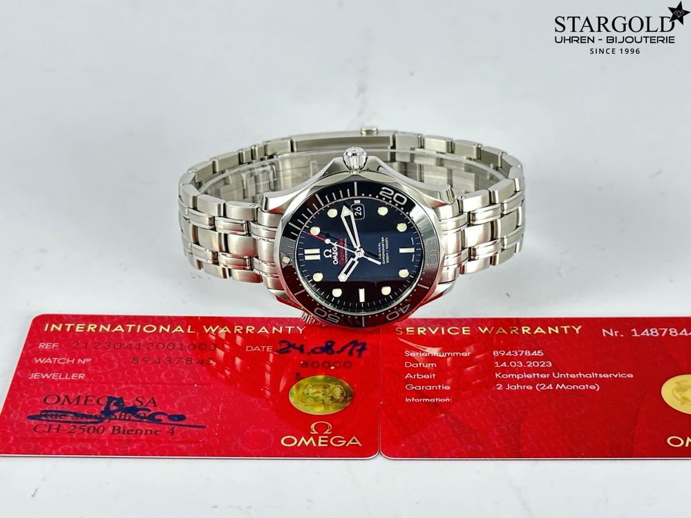 Omega Seamaster Diver 300 M - 212.30.41.20.01.003