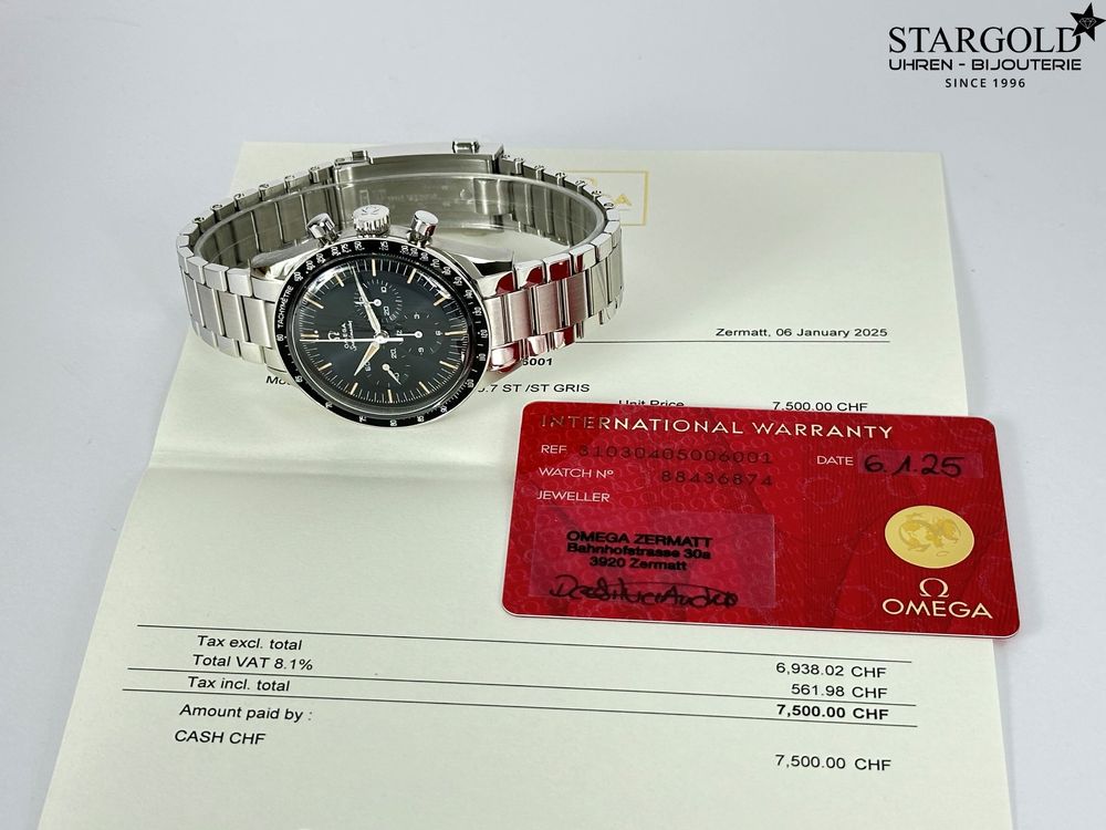 Omega Speedmaster First OMEGA in Space - 310.30.40.50.06.001