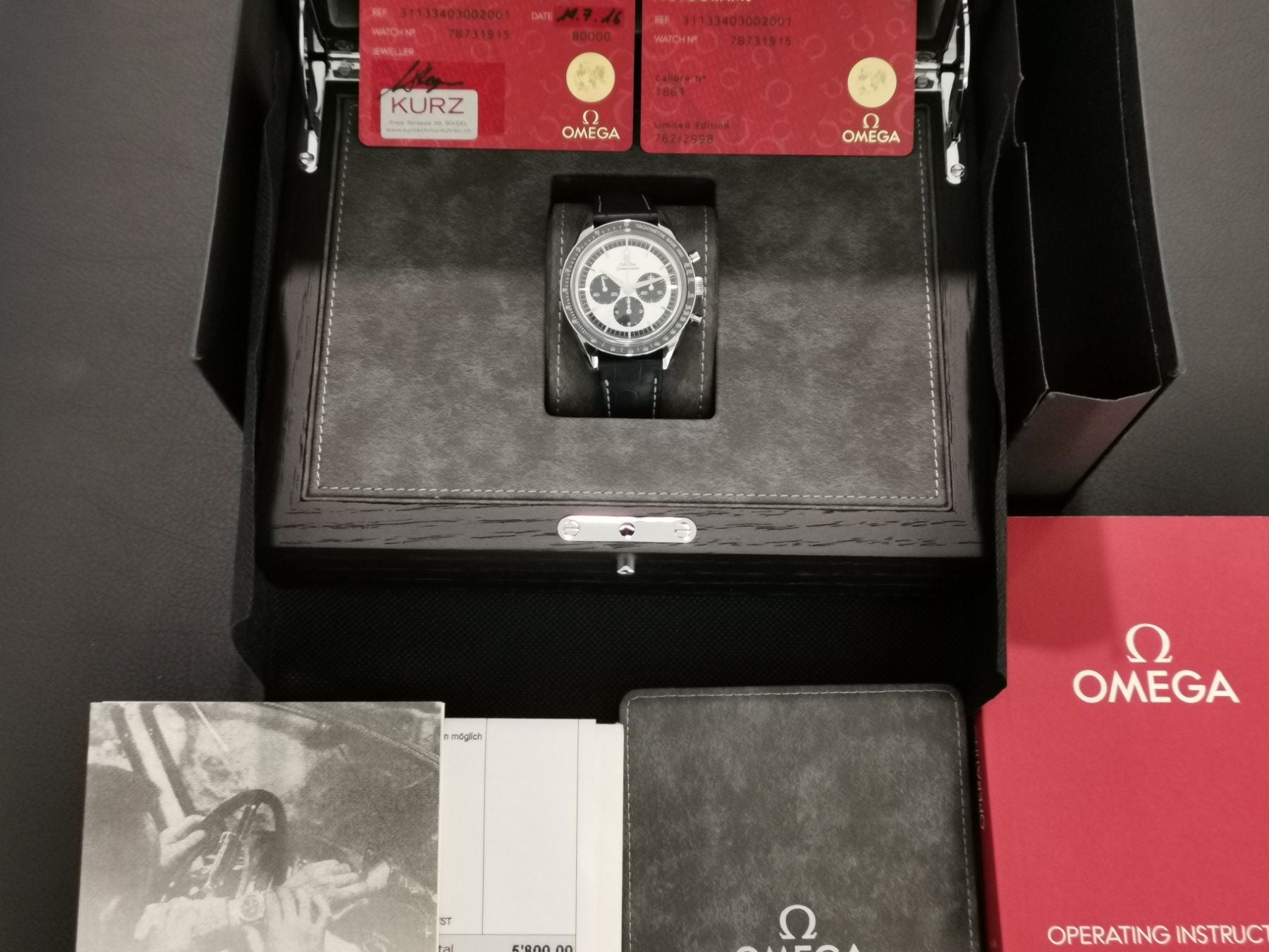 Omega Speedmaster Moonwatch I Limited Edition I Fullset