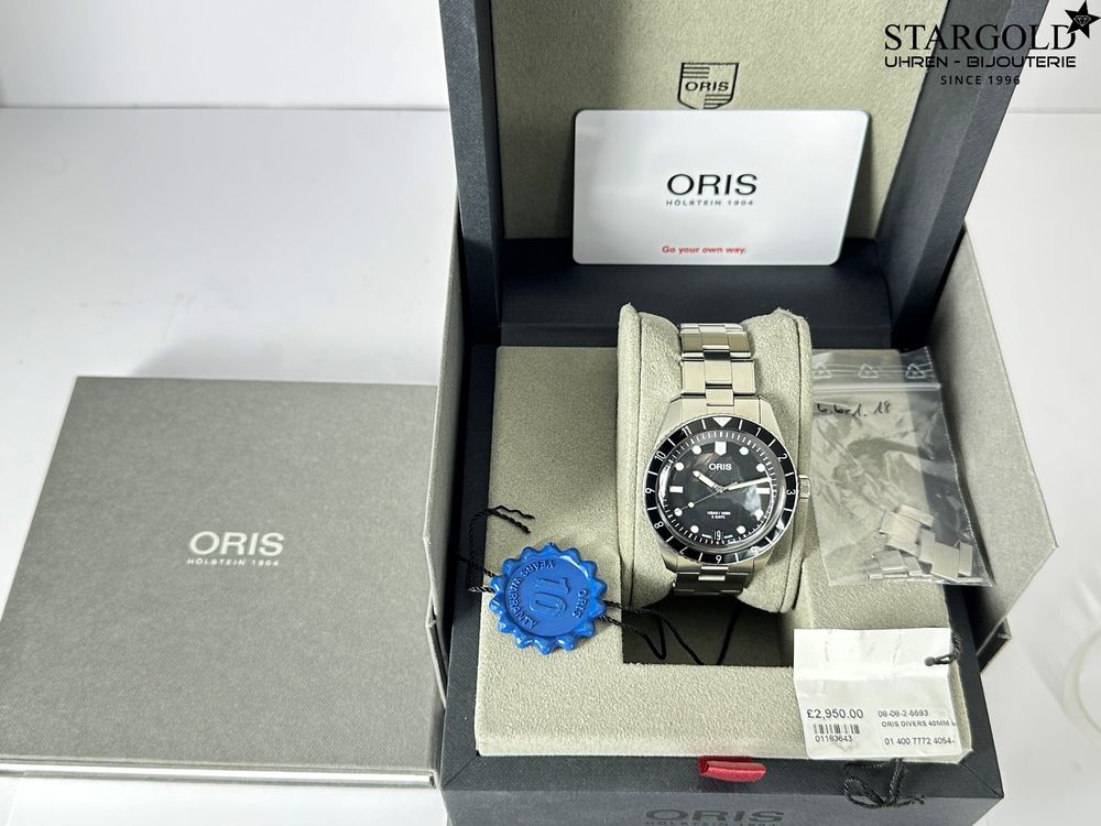 Oris Divers Sixty Five 12h Calibre - 01 400 7772 4054