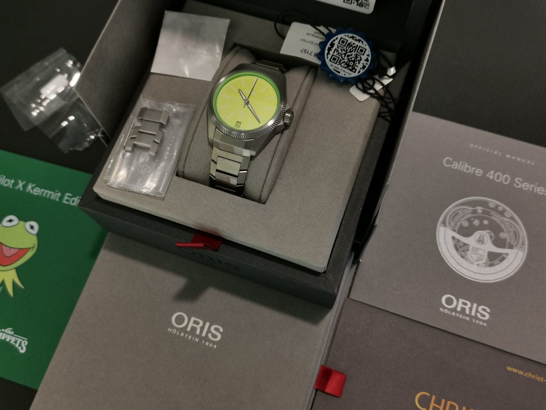 Oris ProPilot X Kermit Edition
