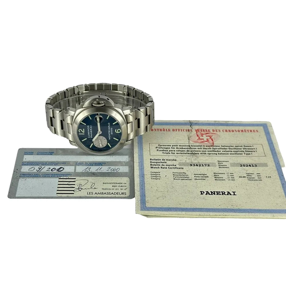 Panerai Luminor Automatic Montecarlo 2000 - PAM00081