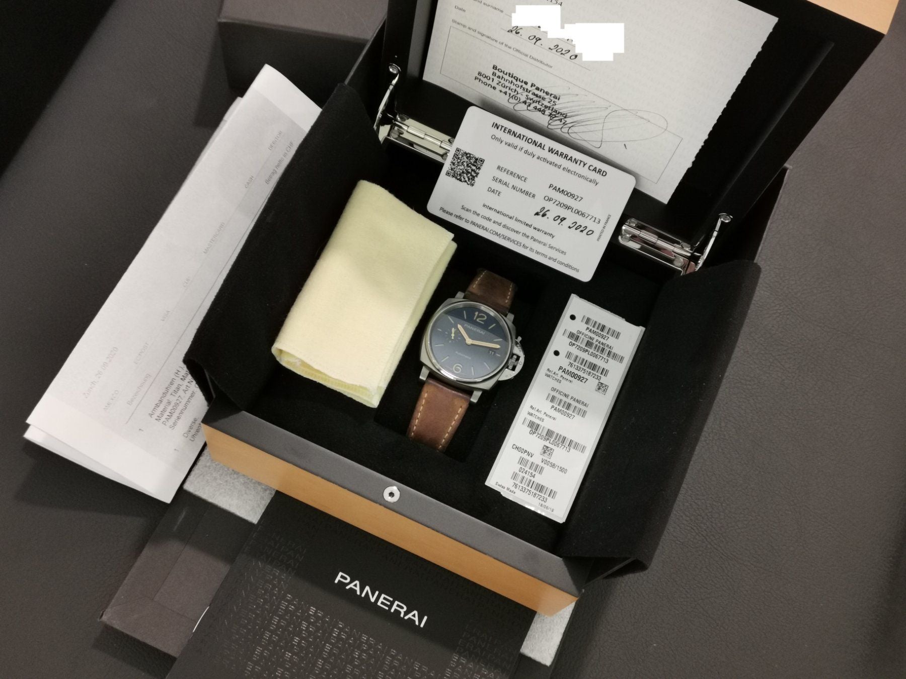 Panerai Luminor Due - PAM00927 (Fullset)