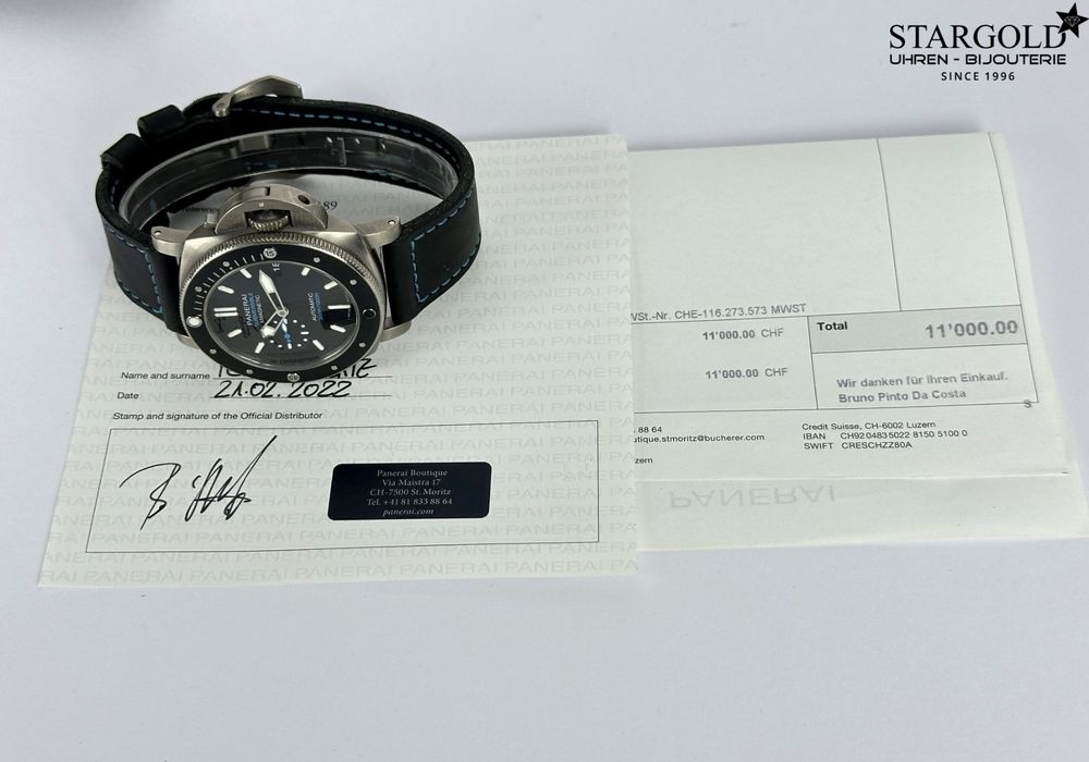 Panerai Luminor Submersible 1950 3 Days Automatic - PAM 013
