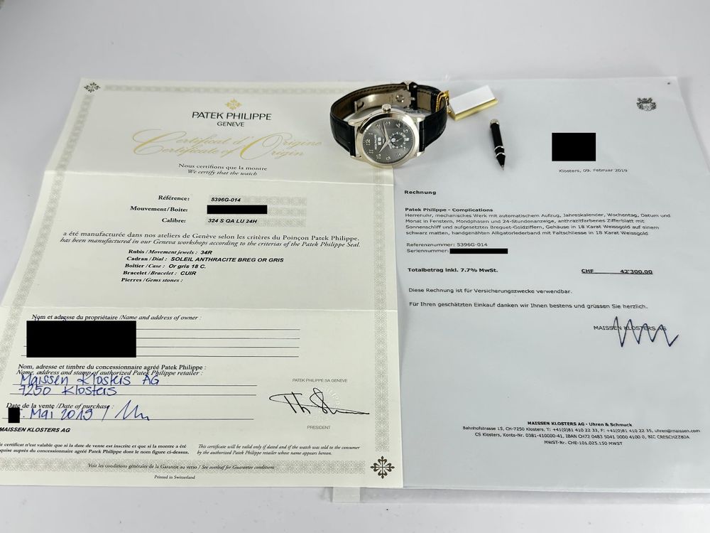 Patek Philippe Annual Calendar - 5396G-014