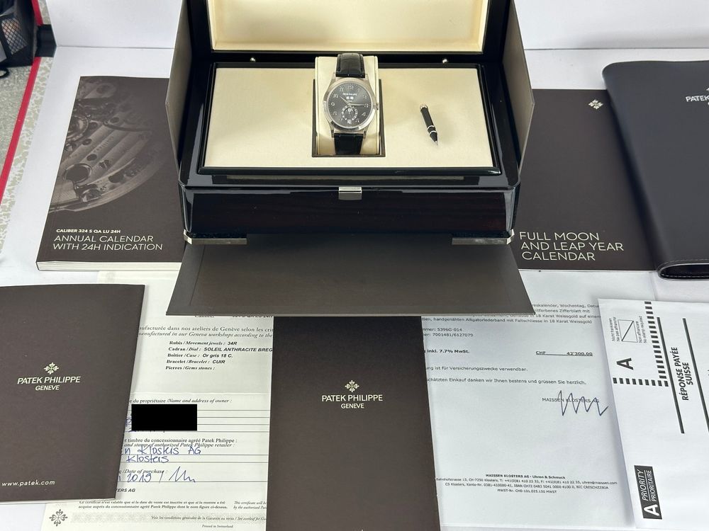 Patek Philippe Annual Calendar - 5396G-014