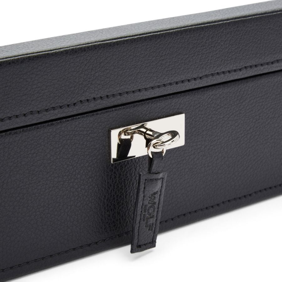Wolf 1834 Roadster 8er Uhrenbox Schwarz