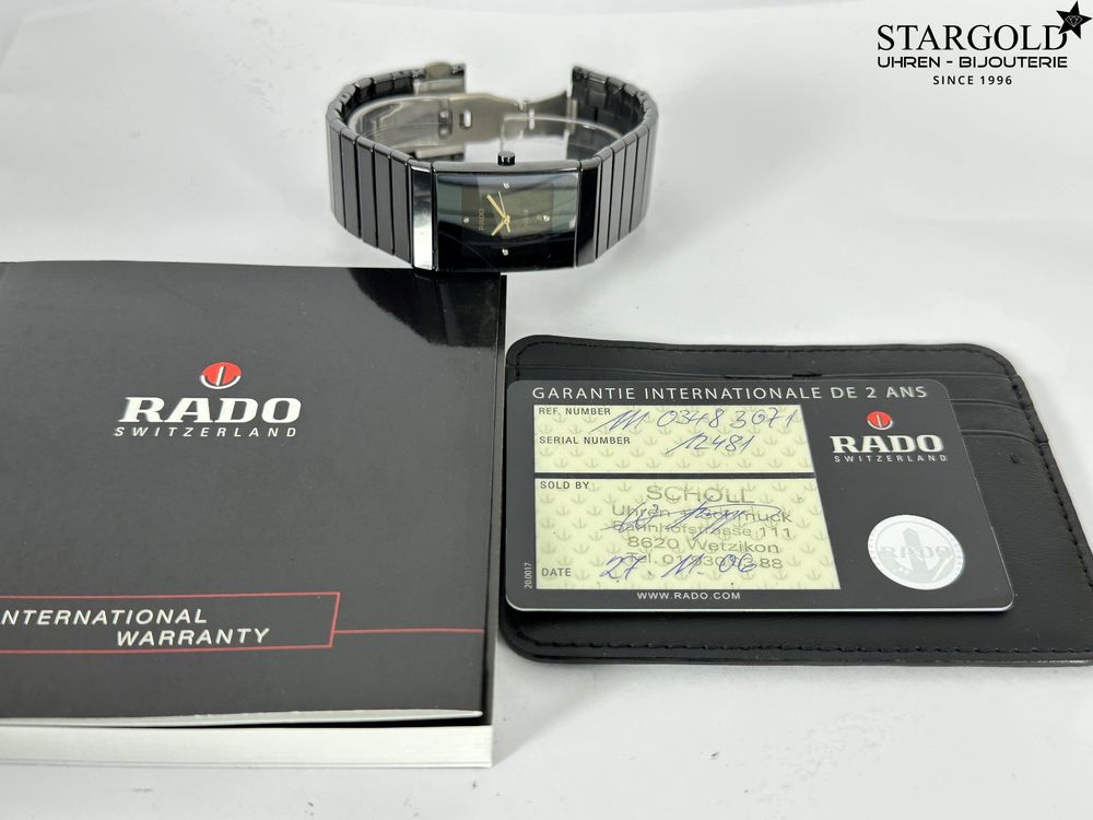 Rado Diastar Jubile Keramik mit Diamanten - 111.0348