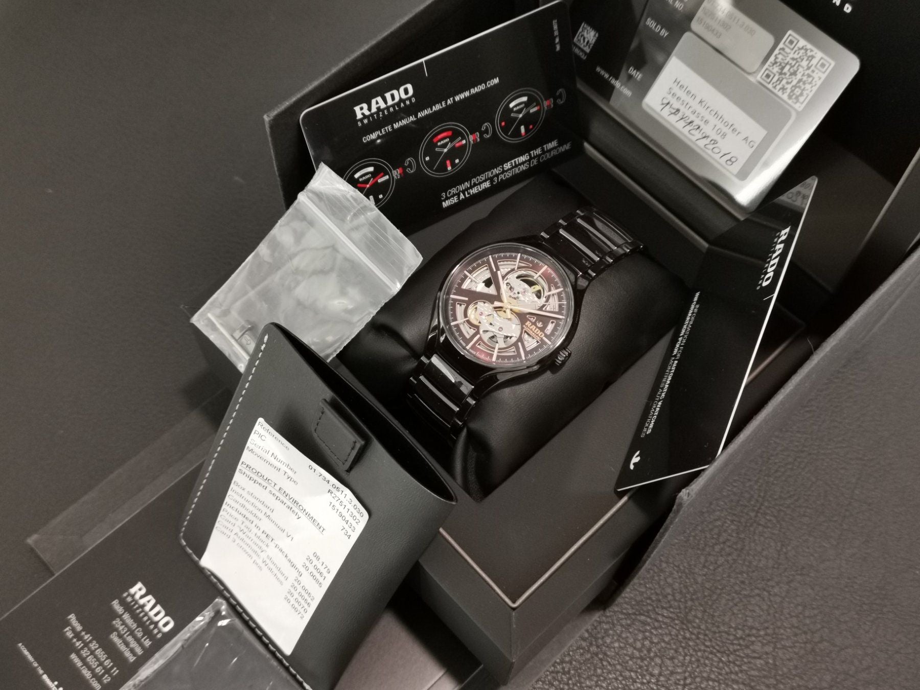 Rado True Automatic Open Heart