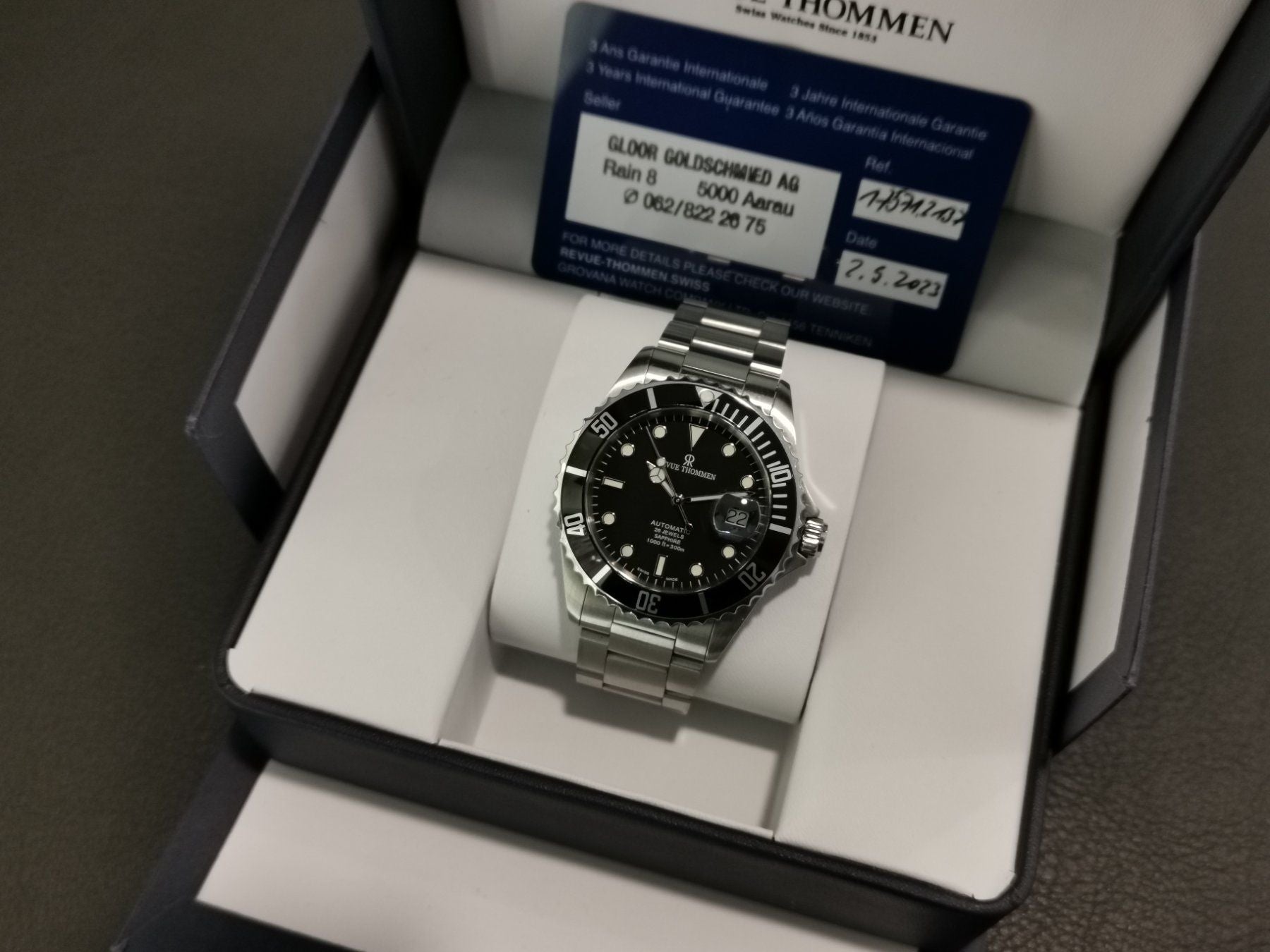 Revue Thommen Diver