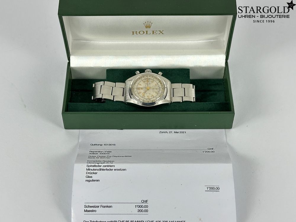 Rolex Chronograph Pre-Daytona - 6034