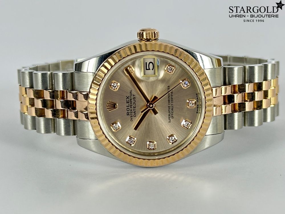 Rolex Datejust 31 mit Diamanten - 178271