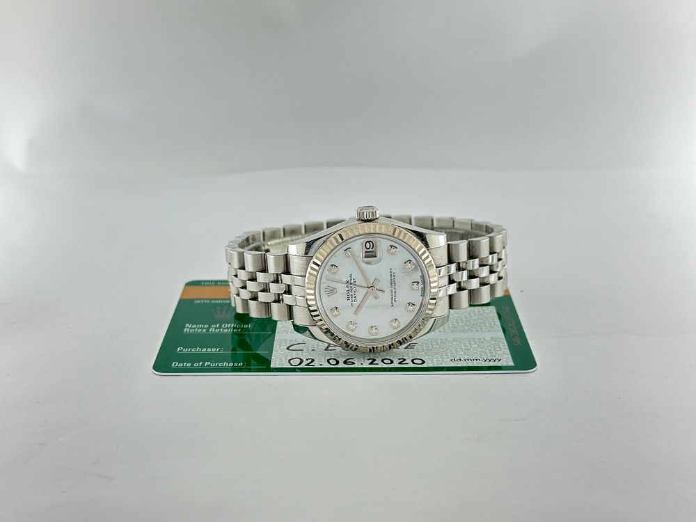 Rolex Datejust 31mm mit Diamanten & Perlmutt - 178274