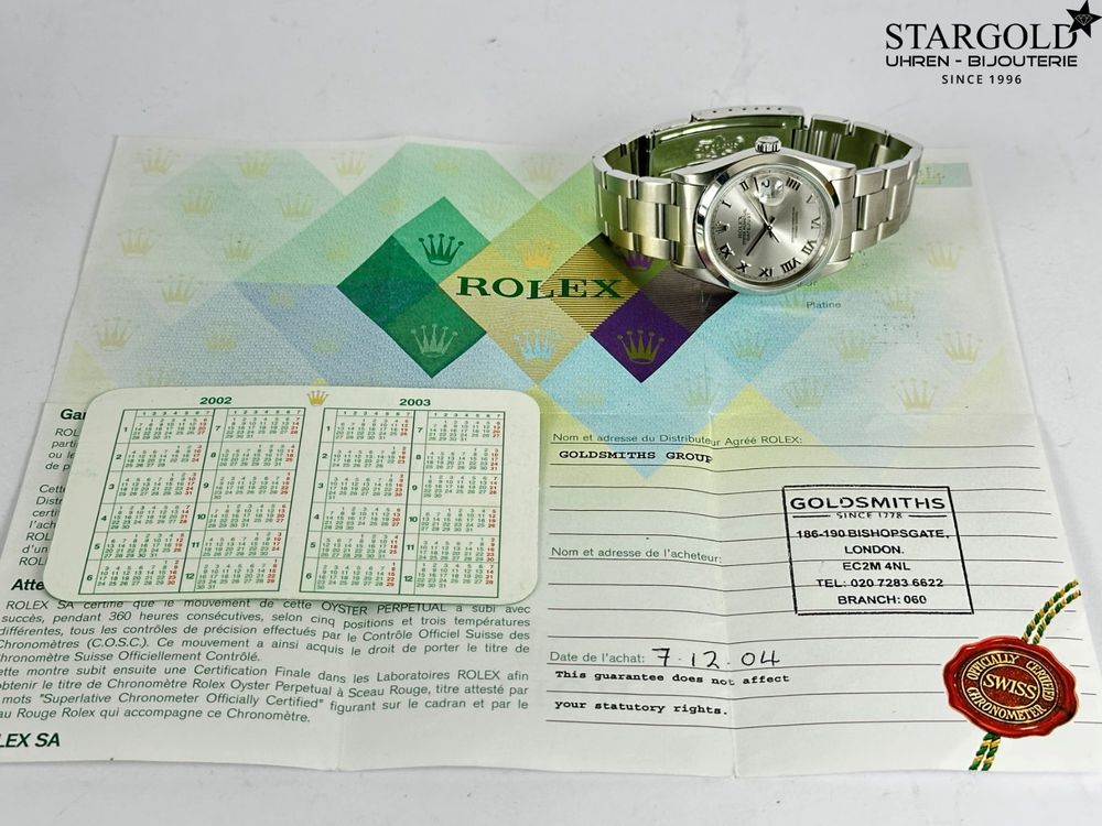 Rolex Datejust 36 - 16200
