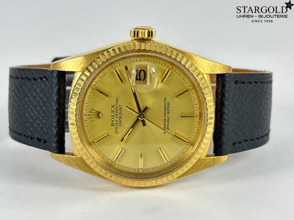Rolex Datejust 36 18K Gold - 1601