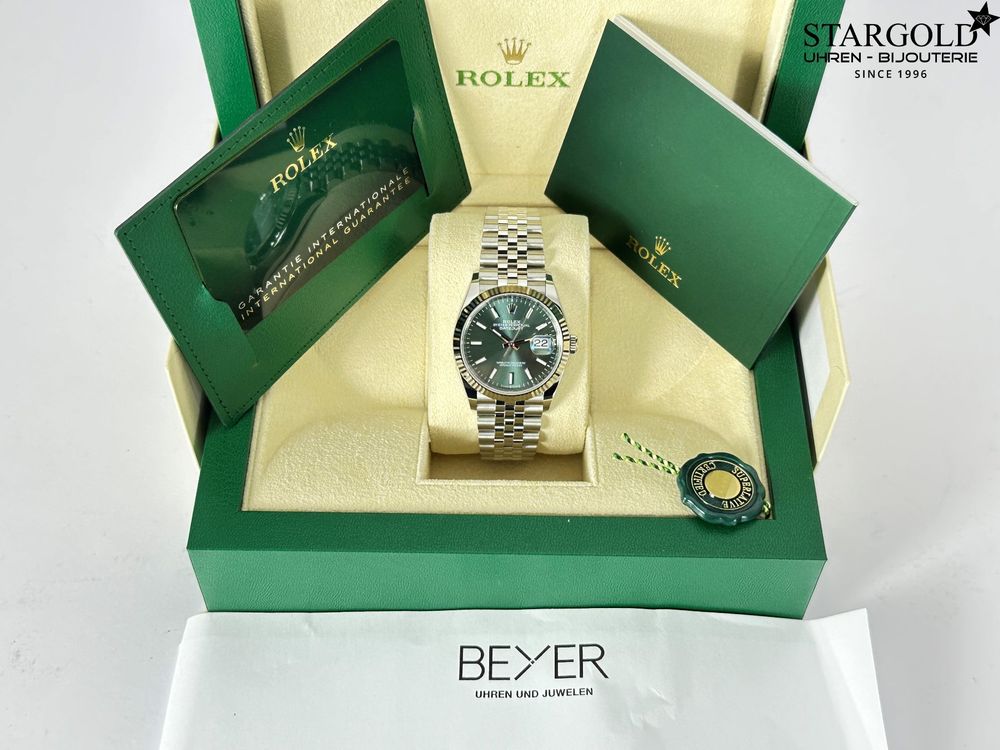 Rolex Datejust 36 grün - 126234