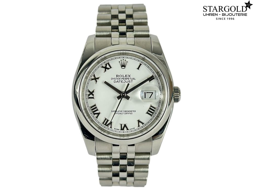 Rolex Datejust 36mm - 116200 auf Stargold.ch erhältlich.
