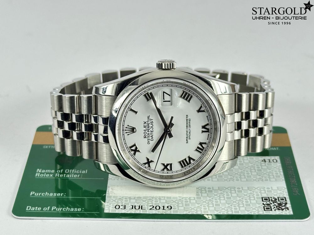 Rolex Datejust 36mm - 116200
