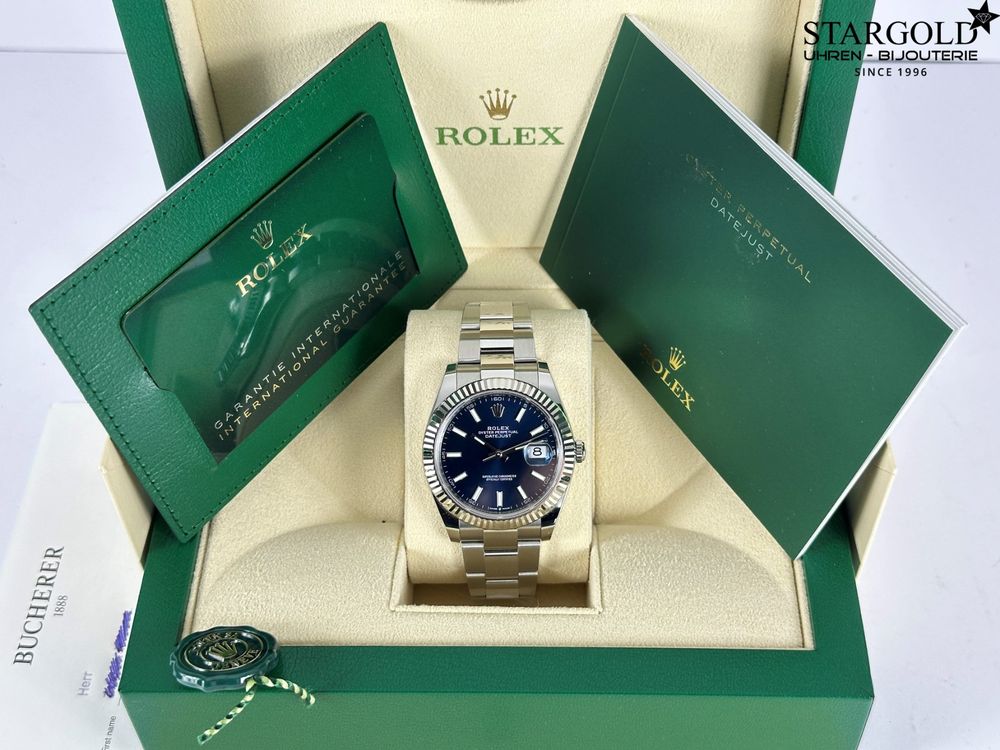 Rolex Datejust 41 blue - 126334