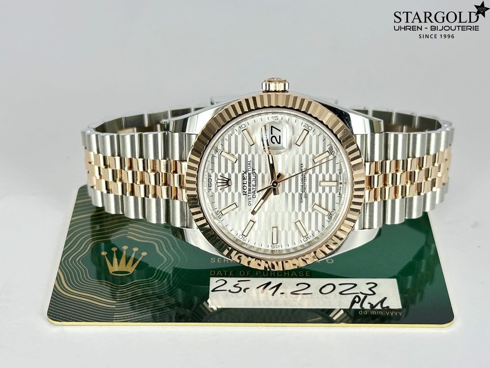 Rolex Datejust 41 Motif Dial - 126331