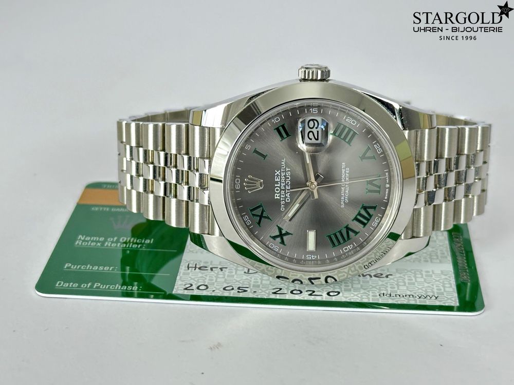 Rolex Datejust 41 Wimbledon - 126300