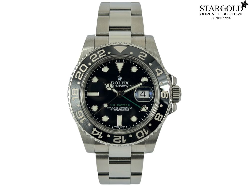 Rolex GMT-Master II - 116710LN auf Stargold.ch erhältlich.