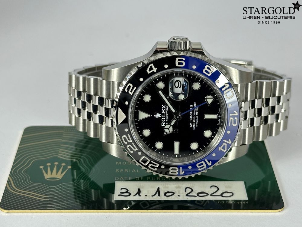 Rolex GMT-Master II Batgirl - 126710BLNR