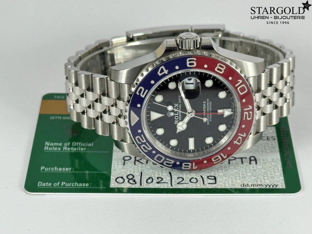 Rolex GMT-Master II "Pepsi" 126710BLRO