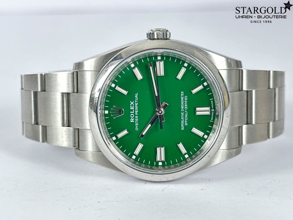 Rolex Oyster Perpetual 36 grün - 126000