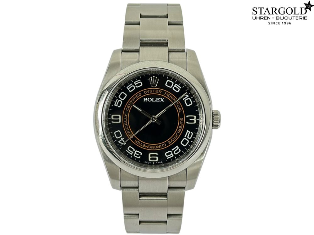 Rolex Oyster Perpetual 36 “Harley Davidson” - 116000 auf Stargold.ch erhältlich.