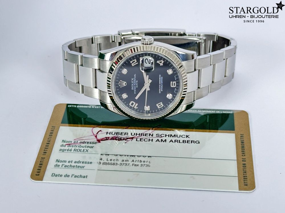 Rolex Oyster Perpetual Date - 115234