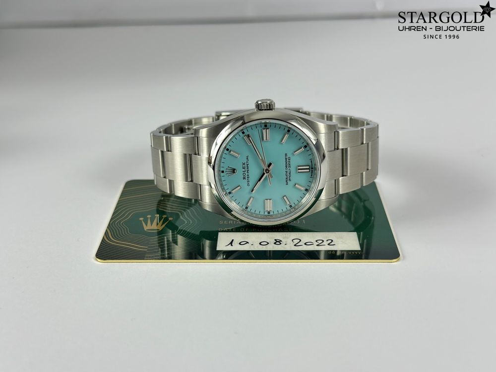 Rolex Oyster Perpetual Tiffany 36 - 126000