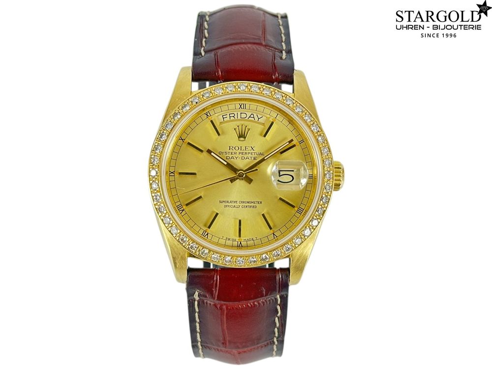 Rolex President Day-Date 18K Gelbgold - 1803 auf Stargold.ch erhältlich.