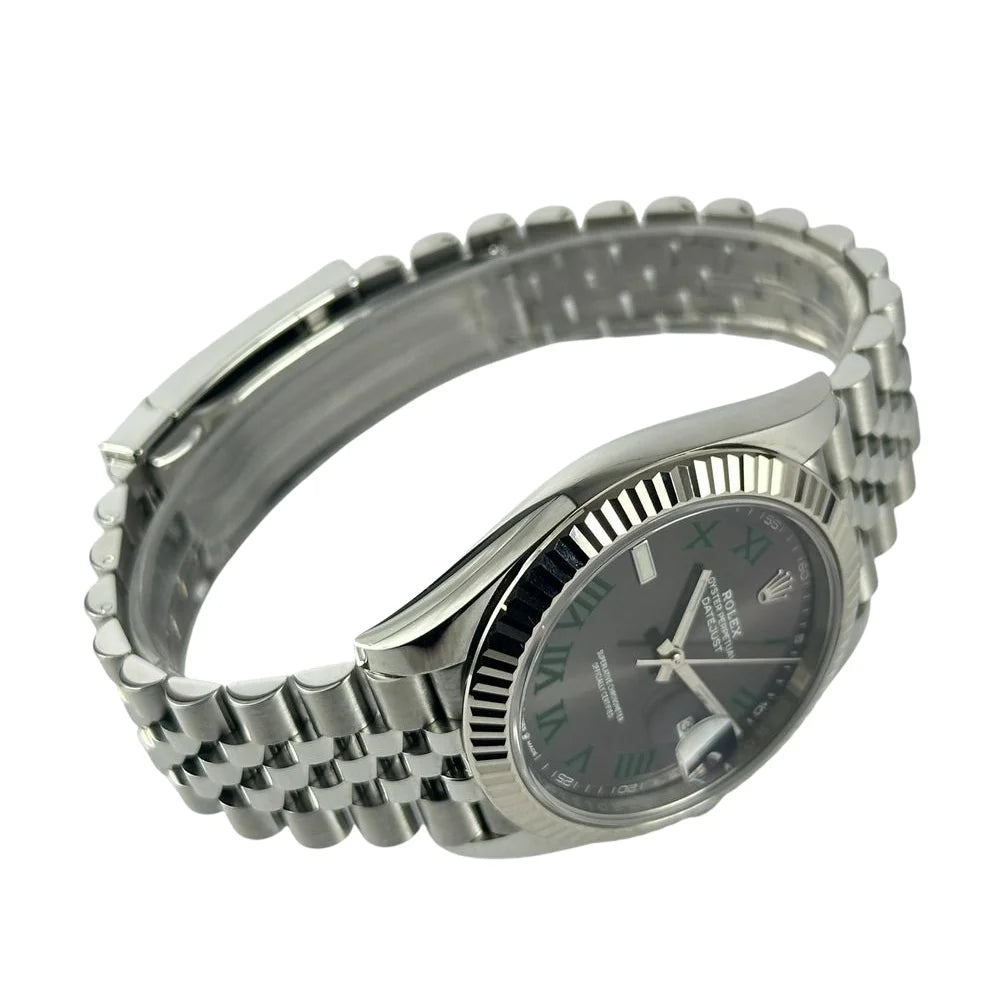 Rolex Wimbledon Datejust 41 MM Gebrauchte Herrenuhr - 126334