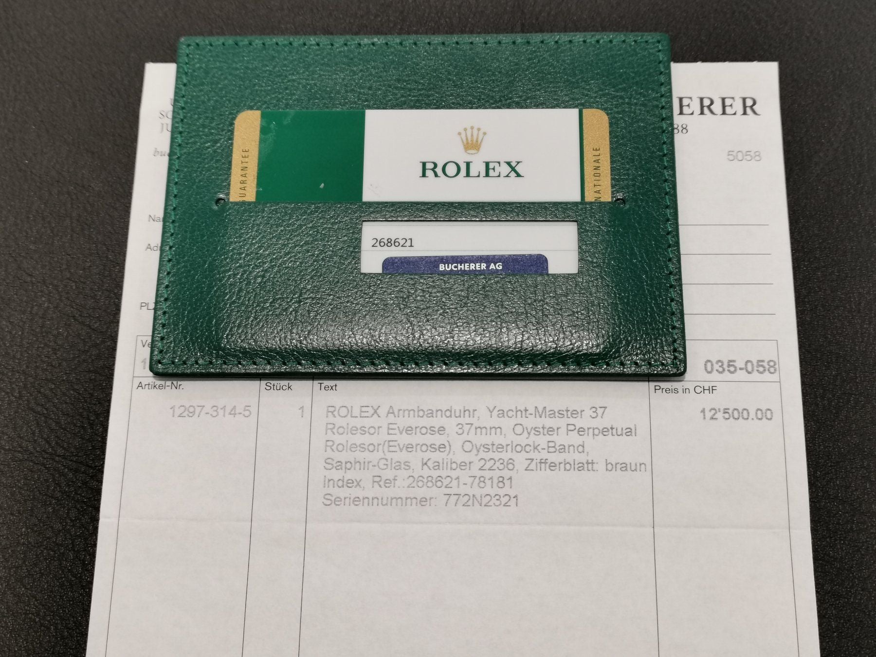 Rolex Yacht Master 37 - 268621