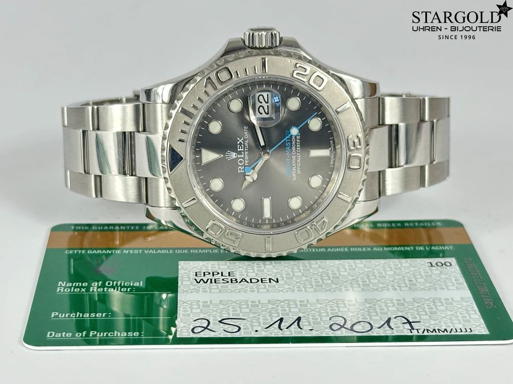 Rolex Yacht-Master 40 Rhodium Dial - 116622