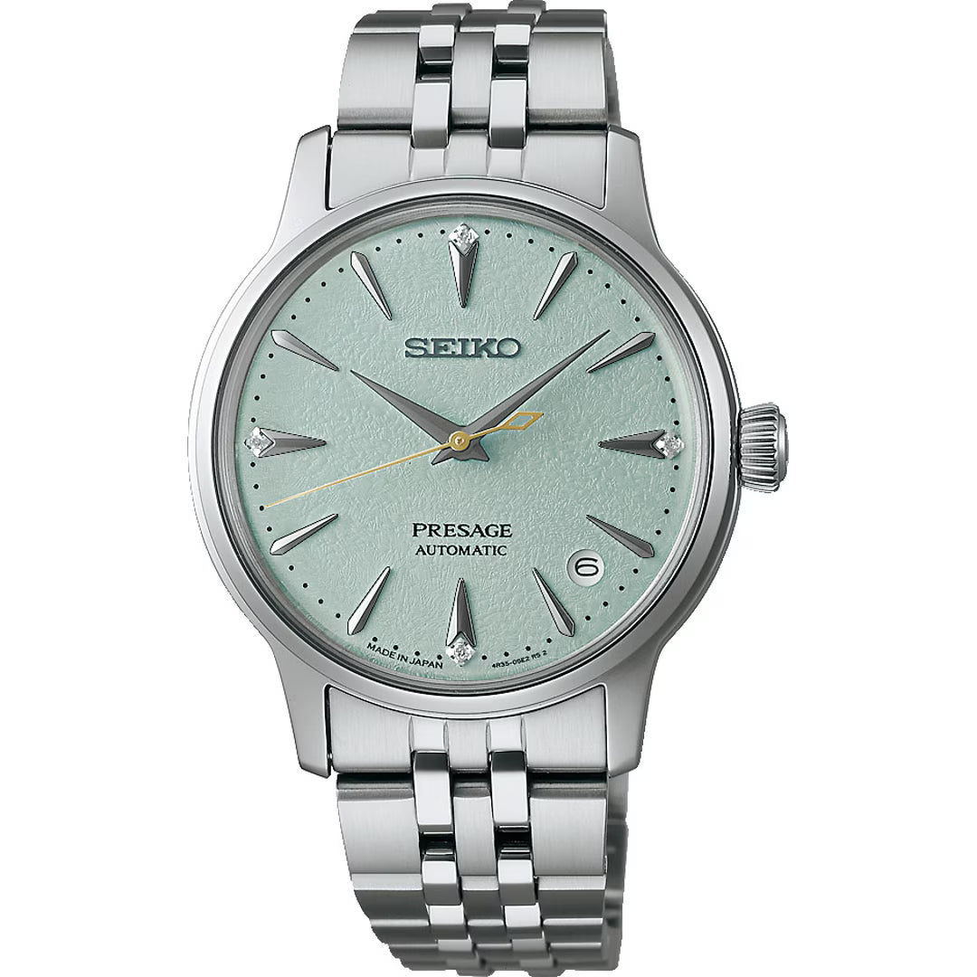 Seiko Presage Frozen Mojito Cocktail Time auf Stargold.ch erhältlich.