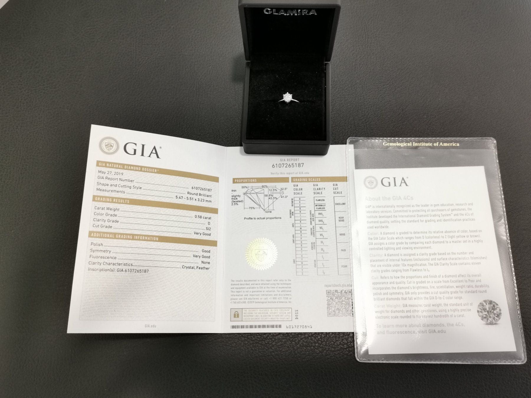 Solitaire-Ring 18K Weissgold 750 - 1590 CHF Zürich