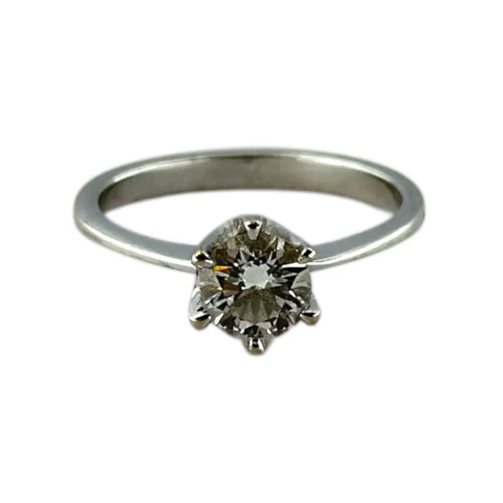 18K white gold ring with diamonds - RING05122